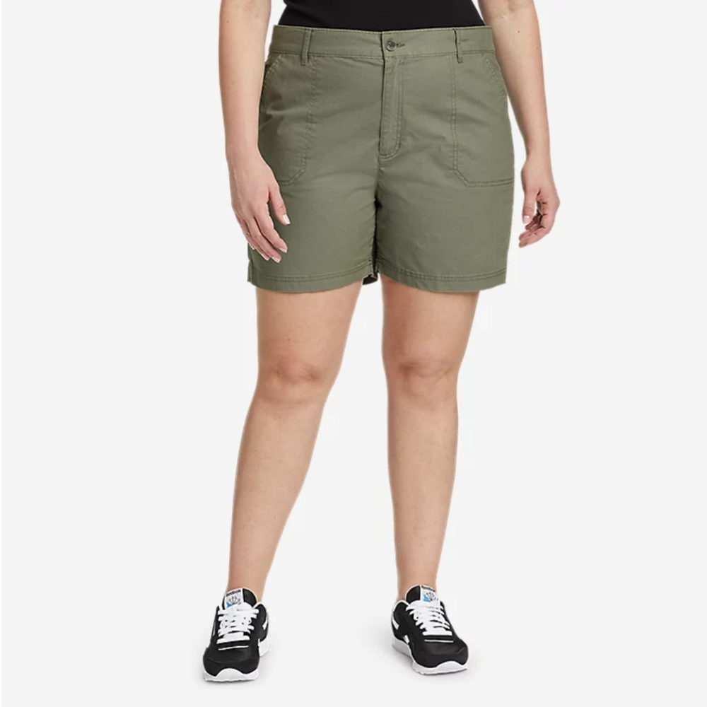 EDDIE BAUER | Women's Adventurer Stretch Ripstop Shorts | 6 Tall